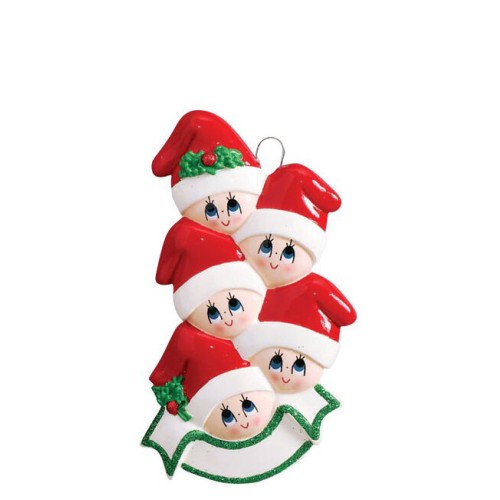 Stocking Cap 5 Family Personalised Christmas Decoration Stocking Cap 5 Family Personalised Christmas Decoration