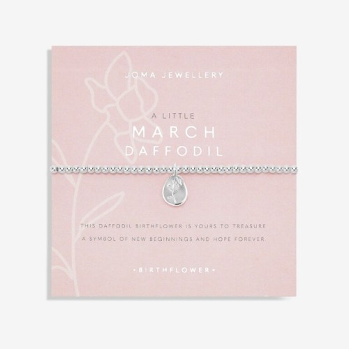 Joma A Little March Birth Flower Bracelet Joma A Little March Birth Flower Bracelet