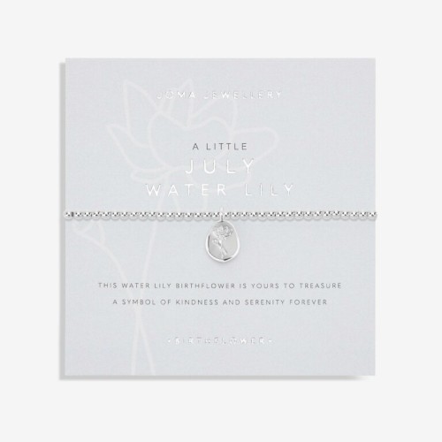 Joma A Little July Birth Flower Bracelet Joma A Little July Birth Flower Bracelet