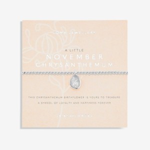 Joma A Little November Birth Flower Bracelet