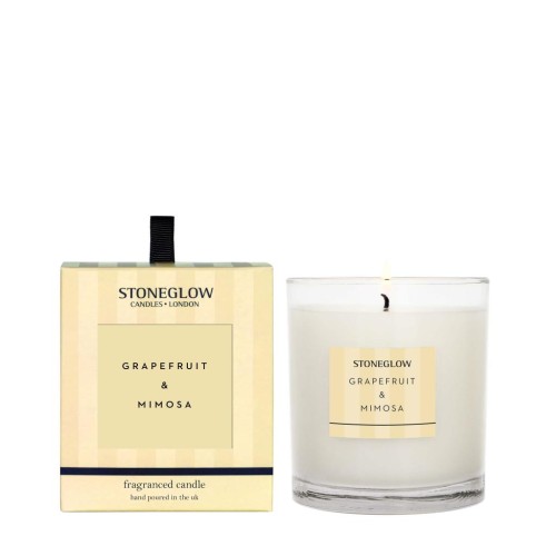 Stoneglow Modern Classics - Grapefruit & Mimosa Candle Stoneglow Modern Classics - Grapefruit & Mimosa Candle