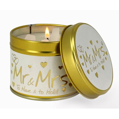 Lily-Flame Mr & Mrs Tin Candle Lily-Flame Mr & Mrs Tin Candle