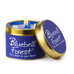 Lily-Flame Bluebell Forest Tin Candle
