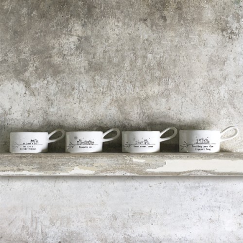 East of India Tea Light Holder - Lovely Friend East of India Tea Light Holder - Lovely Friend