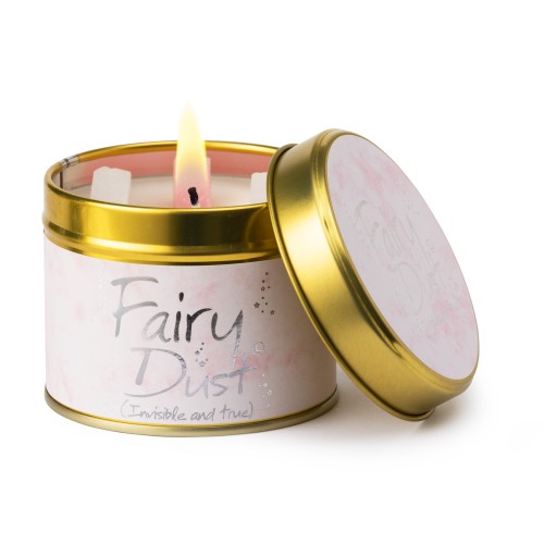 Lily-Flame Fairy Dust Tin Candle Lily-Flame Fairy Dust Tin Candle
