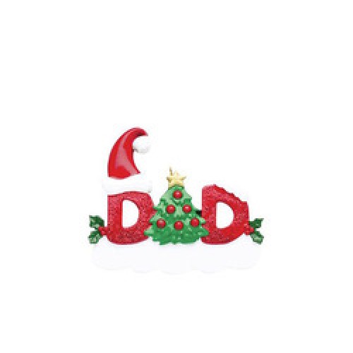 Dad Word Personalised Decoration Dad Word Personalised Decoration