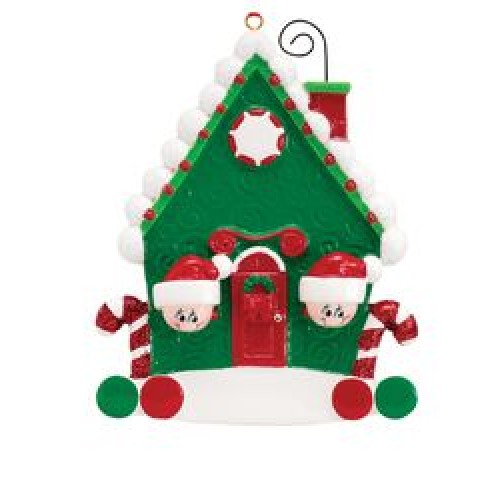 Candy Cane House 2 Personalised Decoration Candy Cane House 2 Personalised Decoration
