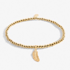 Joma A little Feathers Appear when Loved Ones are Near Bracelet
