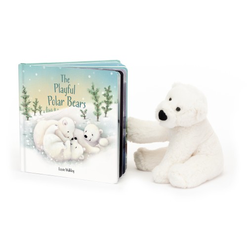 Jellycat The Playful Polar Bears Book Jellycat The Playful Polar Bears Book