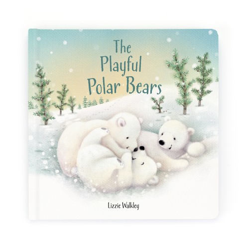 Jellycat The Playful Polar Bears Book Jellycat The Playful Polar Bears Book