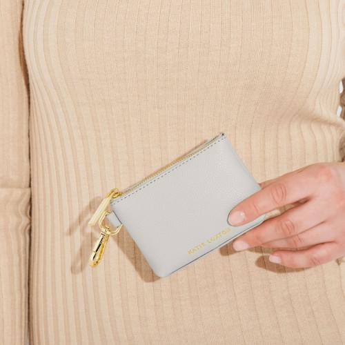Katie Loxton Evie Clip on Coin Purse Grey Katie Loxton Evie Clip on Coin Purse Grey