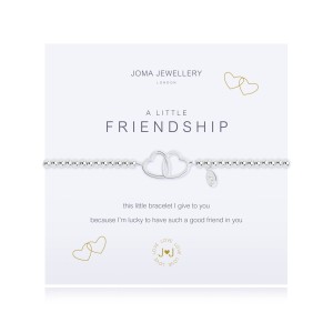 Joma A Little Friendship Bracelet - Silver Hearts