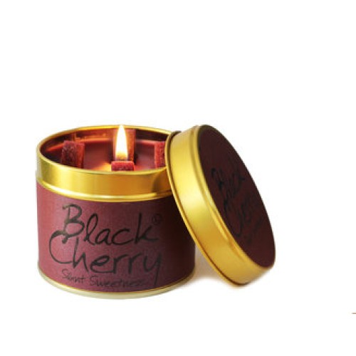 Lily-flame Black Cherry Tin Candle Lily-flame Black Cherry Tin Candle