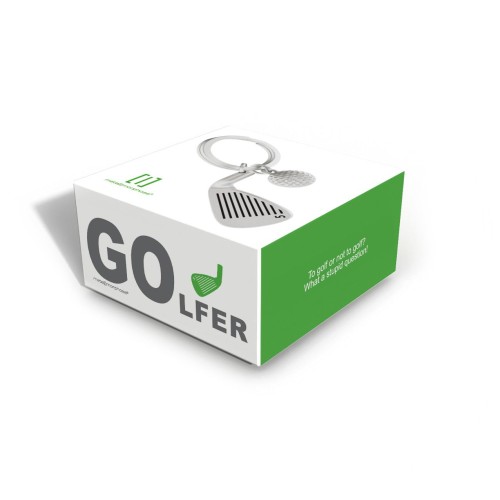 Meta Morphose Golf Club and Ball Keyring Meta Morphose Golf Club and Ball Keyring