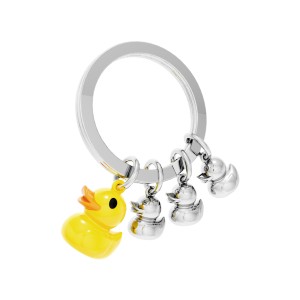 Meta Morphose Duck Family Keyring