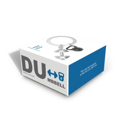 Meta Morphose Dumbbell and Weights Keyring Meta Morphose Dumbbell and Weights Keyring