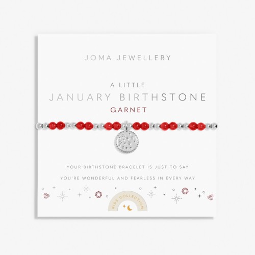 Joma Children's A Little January Birthstone Bracelet Joma Children's A Little January Birthstone Bracelet
