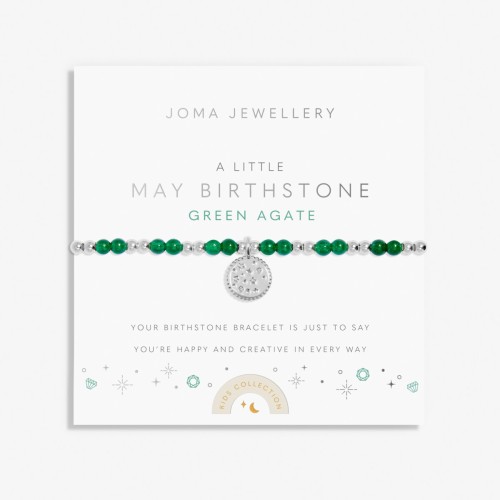 Joma Children's A Little May Birthstone Bracelet Joma Children's A Little May Birthstone Bracelet