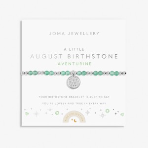 Joma Children's A Little August Birthstone Bracelet