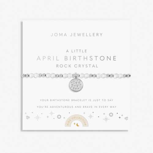 Joma Children's A Little April Birthstone Bracelet Joma Children's A Little April Birthstone Bracelet