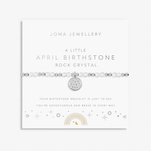 Joma Children's A Little April Birthstone Bracelet