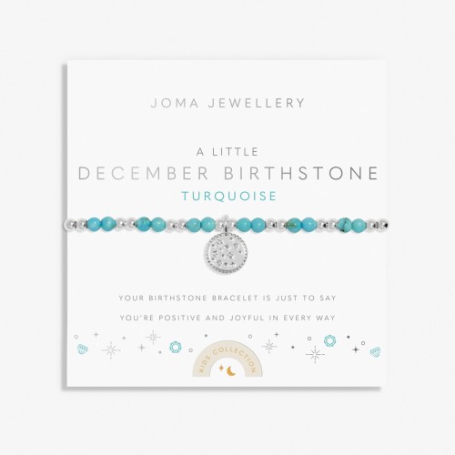 Joma Children's A Little December Birthstone Bracelet Joma Children's A Little December Birthstone Bracelet