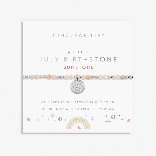 Joma Children's A Little July Birthstone Bracelet Joma Children's A Little July Birthstone Bracelet