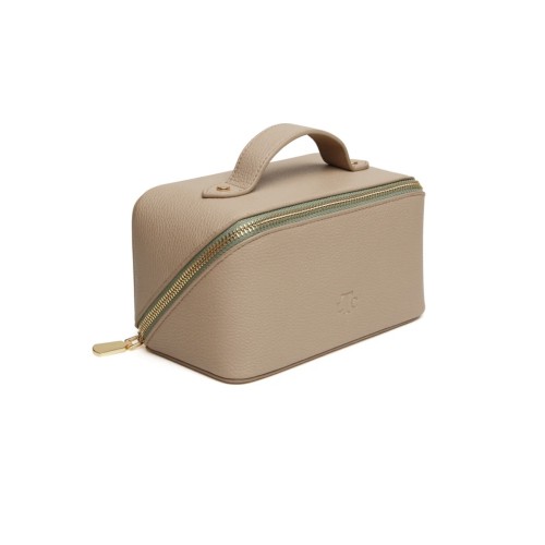 The London Train Case Co. -  Stone and Sage Train Mini Case