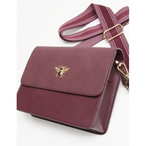 Alice Wheeler Highbury Crossbody Bag Fig Alice Wheeler Highbury Crossbody Bag Fig