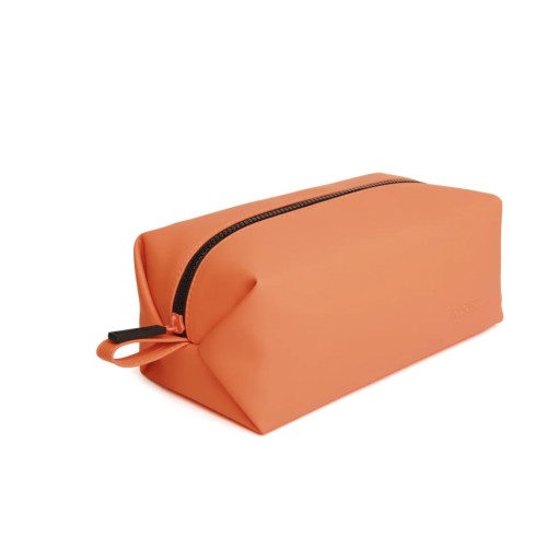 Paul Oliver Soft Touch Wash Bag Orange Paul Oliver Soft Touch Wash Bag Orange