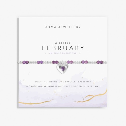 Joma A Little February Birthstone Bracelet (New) Joma A Little February Birthstone Bracelet (New)