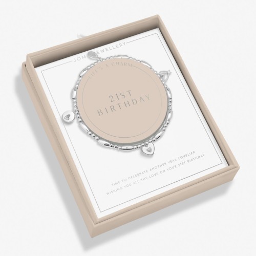 Joma Life's A Charm 21st Birthday Bracelet Joma Life's A Charm 21st Birthday Bracelet