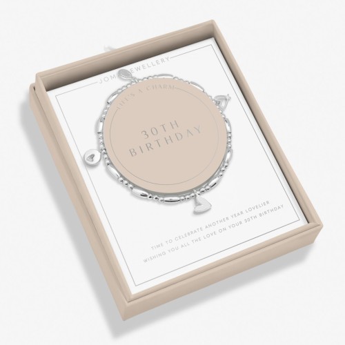 Joma Life's A Charm 30th Birthday Bracelet Joma Life's A Charm 30th Birthday Bracelet