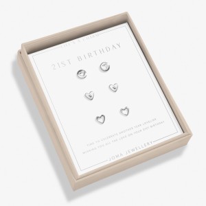 Joma Life's A Charm 21st Birthday Earrings