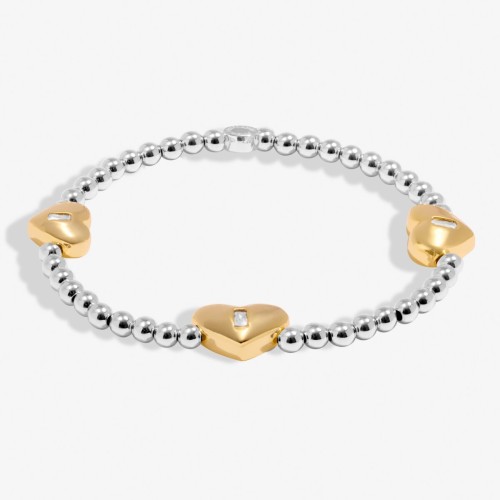 Joma Triple Heart Bracelet Bar Bracelet Joma Triple Heart Bracelet Bar Bracelet