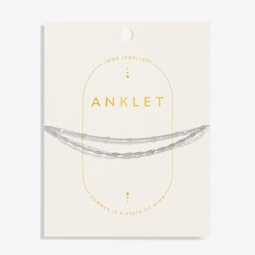 Joma Layered Twist Anklet Joma Layered Twist Anklet