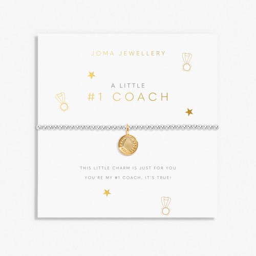 Joma "A Little" Number One Coach Bracelet Joma "A Little" Number One Coach Bracelet
