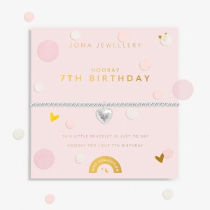 Joma Children's A Little Hooray 7th Birthday Bracelet