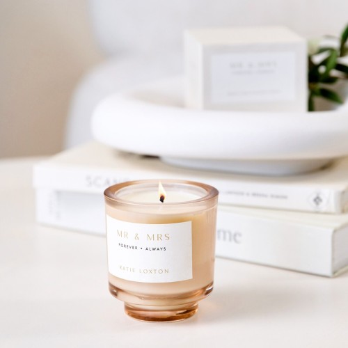 Katie Loxton Mr And Mrs Candle
