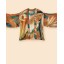 Powder Kimono Jacket - Painted Palms
