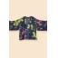 Powder Kimono Jacket - Exotic Evening In Ink Powder Kimono Jacket - Exotic Evening In Ink