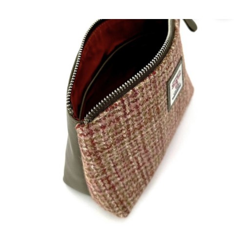 Harris Tweed Cosmetic Bag Maple Harris Tweed Cosmetic Bag Maple