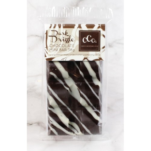 Cambridge Confectionary Chocolate Mini Bar - Dark Drizzle Cambridge Confectionary Chocolate Mini Bar - Dark Drizzle