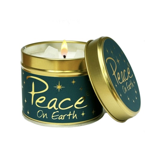 Lily-Flame Peace on Earth Tin Candle Lily-Flame Peace on Earth Tin Candle