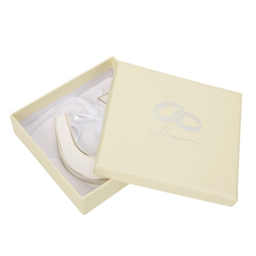 Amore SIlverplated Horseshoe in Gift Box Amore SIlverplated Horseshoe in Gift Box