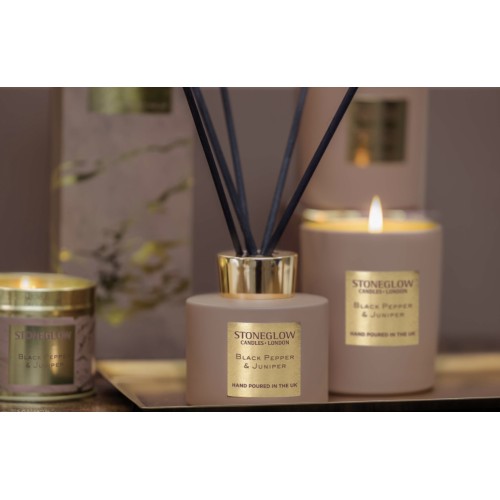 Stoneglow Luna Black Pepper & Juniper Reed Diffuser