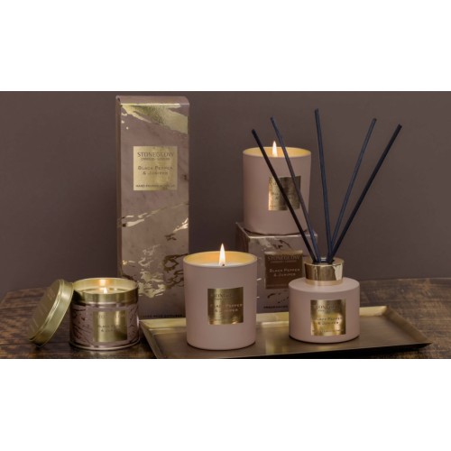 Stoneglow Luna Black Pepper & Juniper Reed Diffuser