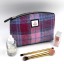 Harris Tweed Cosmetic Bag Pink/Purple Check Harris Tweed Cosmetic Bag Pink/Purple Check