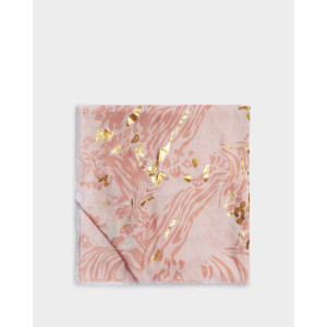 Katie Loxton Pink Animal Scarf