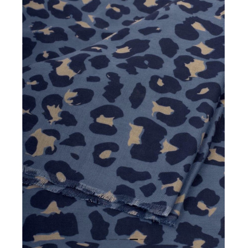 Katie Loxton Navy Black Leopard Scarf Katie Loxton Navy Black Leopard Scarf